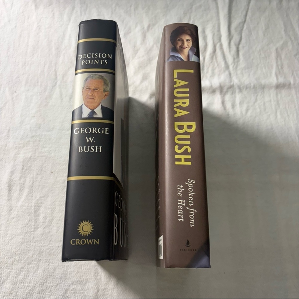 George W. Bush and Laura Bush Book Set - Picture 2 of 12